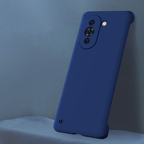 Custodia Plastica Rigida Senza Cornice Cover Opaca per Huawei Nova 10 Blu