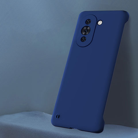 Custodia Plastica Rigida Senza Cornice Cover Opaca per Huawei Nova 10 Pro Blu