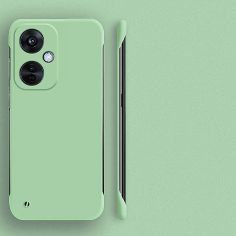 Custodia Plastica Rigida Senza Cornice Cover Opaca per OnePlus Nord CE 3 5G Verde Pastello