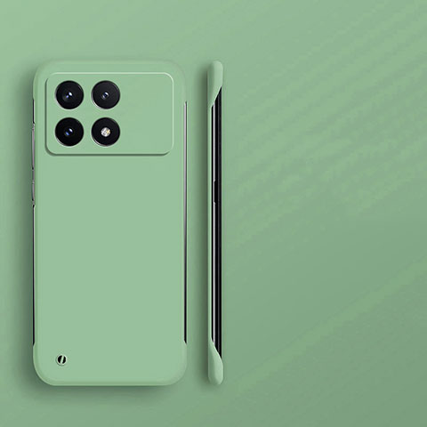 Custodia Plastica Rigida Senza Cornice Cover Opaca per Xiaomi Redmi K70 Pro 5G Verde