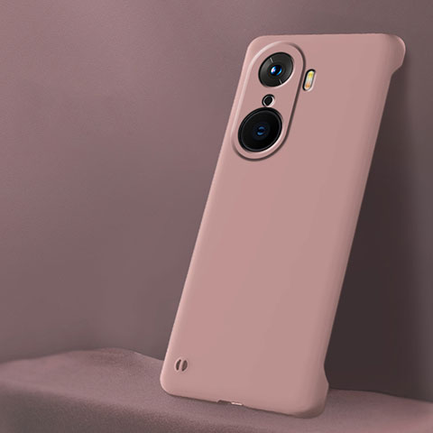 Custodia Plastica Rigida Senza Cornice Cover Opaca Z01 per Huawei Honor 60 Pro 5G Rosa