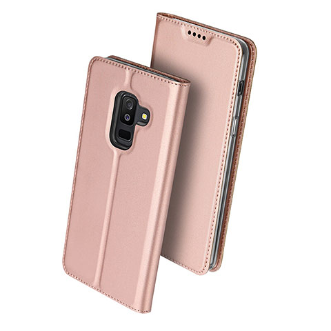 Custodia Portafoglio In Pelle con Stand per Samsung Galaxy A9 Star Lite Rosa