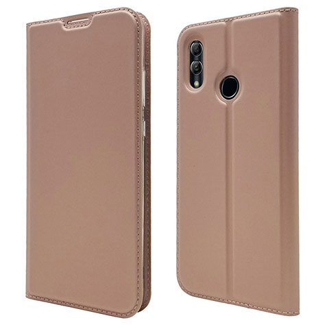 Custodia Portafoglio In Pelle con Supporto L06 per Huawei Honor 10 Lite Oro Rosa