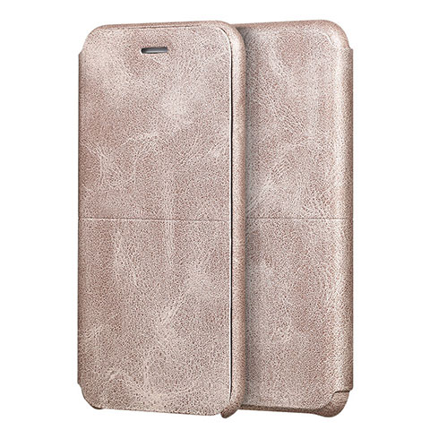 Custodia Portafoglio In Pelle con Supporto per Apple iPhone 8 Oro