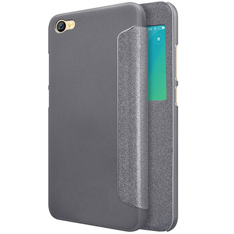 Custodia Portafoglio In Pelle con Supporto per Xiaomi Redmi Note 5A Standard Edition Nero