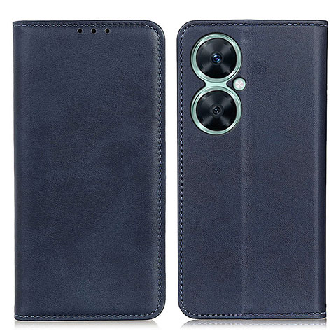 Custodia Portafoglio In Pelle Cover con Supporto A02D per Huawei Nova 11i Blu