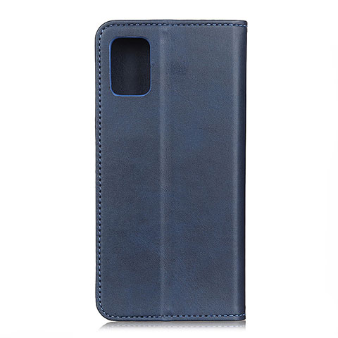 Custodia Portafoglio In Pelle Cover con Supporto A02D per Motorola Moto Edge S 5G Blu