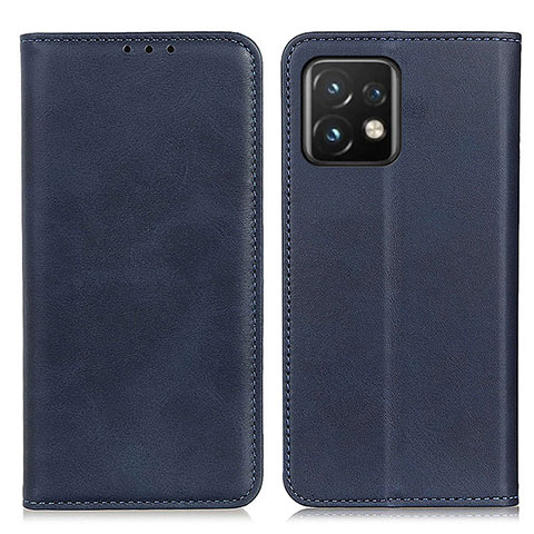 Custodia Portafoglio In Pelle Cover con Supporto A02D per Motorola Moto X40 5G Blu