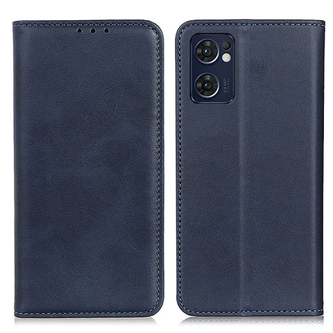 Custodia Portafoglio In Pelle Cover con Supporto A02D per OnePlus Nord CE 2 5G Blu