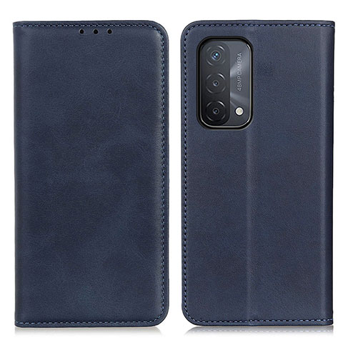 Custodia Portafoglio In Pelle Cover con Supporto A02D per Oppo A93 5G Blu