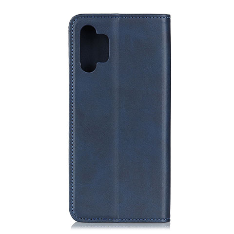 Custodia Portafoglio In Pelle Cover con Supporto A02D per Samsung Galaxy A32 4G Blu