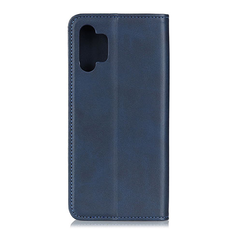 Custodia Portafoglio In Pelle Cover con Supporto A02D per Samsung Galaxy A32 5G Blu