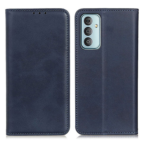 Custodia Portafoglio In Pelle Cover con Supporto A02D per Samsung Galaxy F23 5G Blu