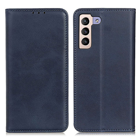 Custodia Portafoglio In Pelle Cover con Supporto A02D per Samsung Galaxy S25 Plus 5G Blu