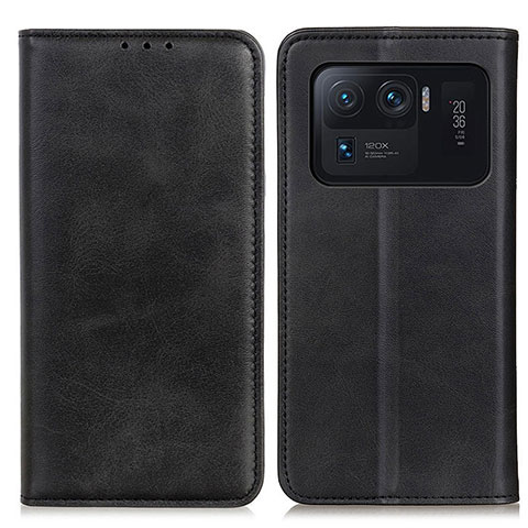 Custodia Portafoglio In Pelle Cover con Supporto A02D per Xiaomi Mi 11 Ultra 5G Nero