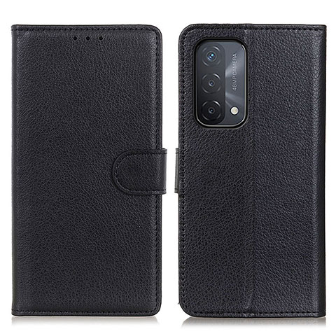 Custodia Portafoglio In Pelle Cover con Supporto A03D per OnePlus Nord N200 5G Nero