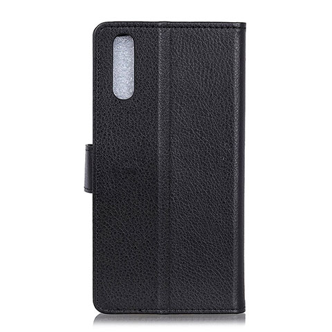 Custodia Portafoglio In Pelle Cover con Supporto A03D per Samsung Galaxy A02 Nero