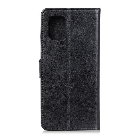 Custodia Portafoglio In Pelle Cover con Supporto A04D per Motorola Moto G100 5G Nero