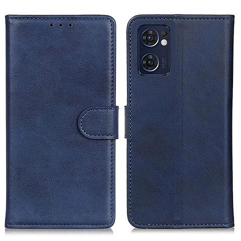 Custodia Portafoglio In Pelle Cover con Supporto A05D per OnePlus Nord CE 2 5G Blu