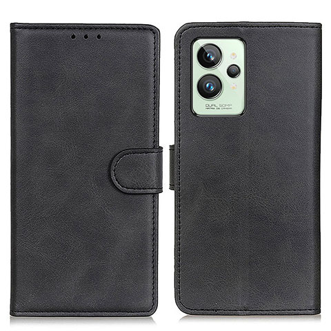 Custodia Portafoglio In Pelle Cover con Supporto A05D per Realme GT2 Pro 5G Nero