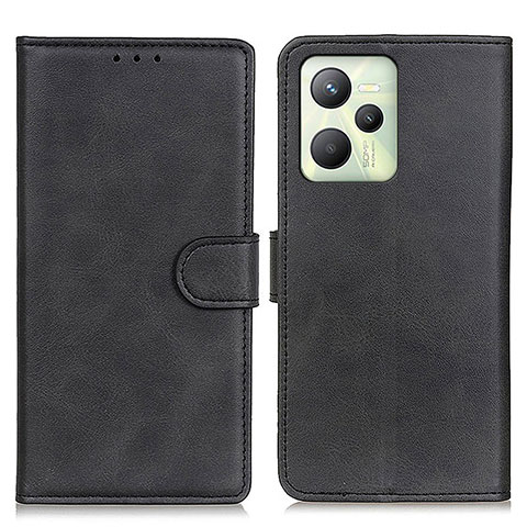 Custodia Portafoglio In Pelle Cover con Supporto A05D per Realme Narzo 50A Prime Nero