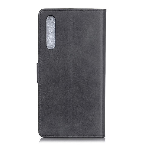 Custodia Portafoglio In Pelle Cover con Supporto A05D per Samsung Galaxy A02 Nero