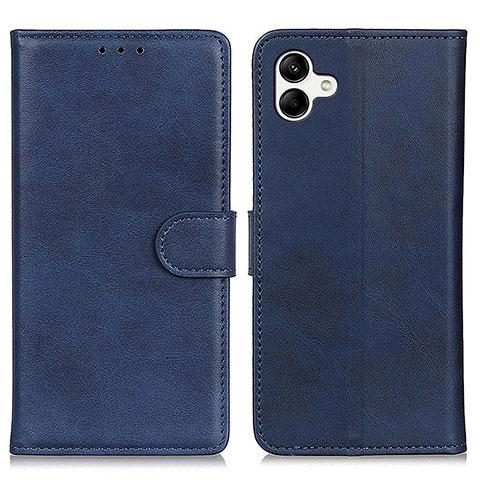 Custodia Portafoglio In Pelle Cover con Supporto A05D per Samsung Galaxy A04 4G Blu
