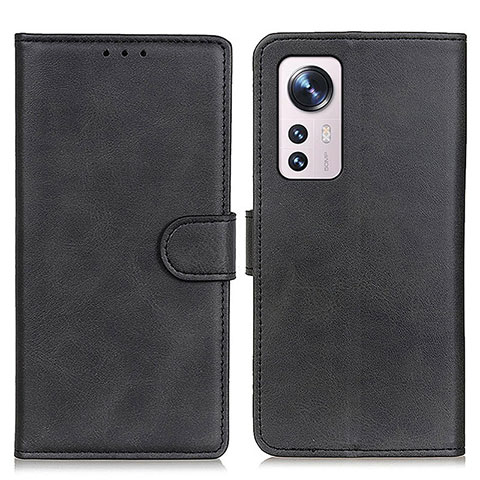 Custodia Portafoglio In Pelle Cover con Supporto A05D per Xiaomi Mi 12 Lite 5G Nero