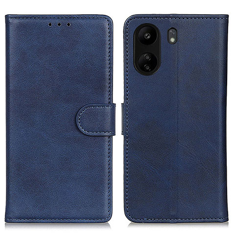 Custodia Portafoglio In Pelle Cover con Supporto A05D per Xiaomi Poco C65 Blu