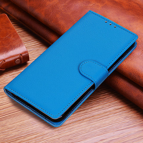 Custodia Portafoglio In Pelle Cover con Supporto A06D per Huawei Honor X8b Cielo Blu
