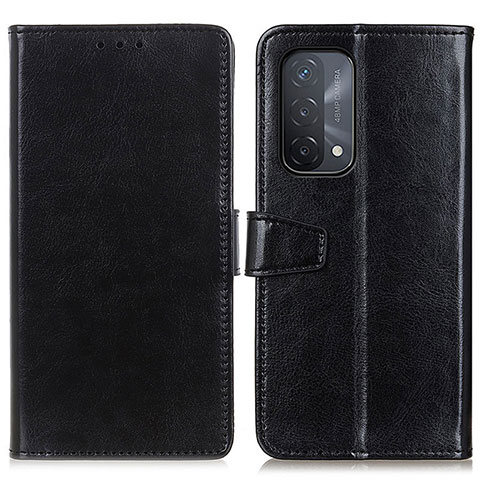 Custodia Portafoglio In Pelle Cover con Supporto A06D per Oppo A93 5G Nero