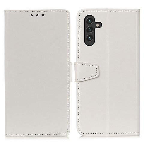 Custodia Portafoglio In Pelle Cover con Supporto A06D per Samsung Galaxy A13 5G Bianco