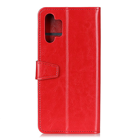 Custodia Portafoglio In Pelle Cover con Supporto A06D per Samsung Galaxy A32 4G Rosso