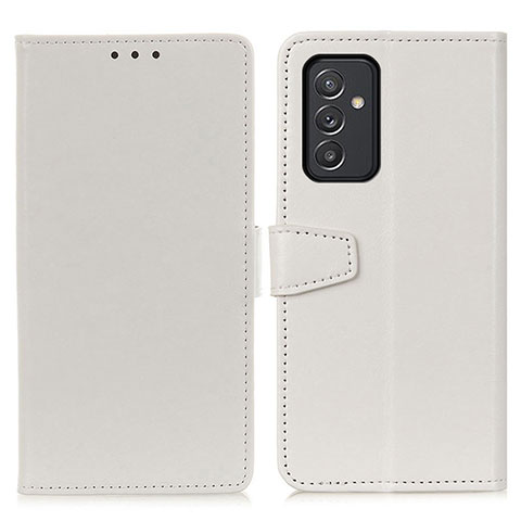 Custodia Portafoglio In Pelle Cover con Supporto A06D per Samsung Galaxy A54 5G Bianco