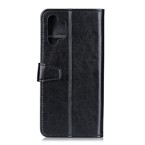 Custodia Portafoglio In Pelle Cover con Supporto A06D per Samsung Galaxy M32 5G Nero