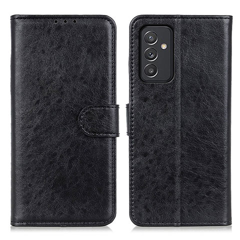 Custodia Portafoglio In Pelle Cover con Supporto A07D per Samsung Galaxy A05s Nero