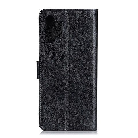 Custodia Portafoglio In Pelle Cover con Supporto A07D per Samsung Galaxy A32 4G Nero