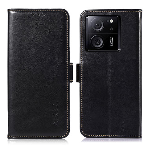 Custodia Portafoglio In Pelle Cover con Supporto A07D per Xiaomi Redmi K60 Ultra 5G Nero