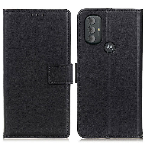 Custodia Portafoglio In Pelle Cover con Supporto A08D per Motorola Moto G Play (2023) Nero