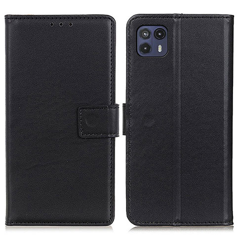 Custodia Portafoglio In Pelle Cover con Supporto A08D per Motorola Moto G50 5G Nero