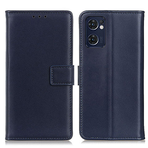 Custodia Portafoglio In Pelle Cover con Supporto A08D per OnePlus Nord CE 2 5G Blu