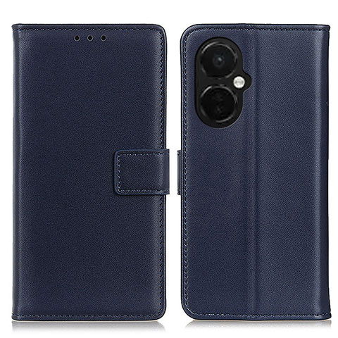 Custodia Portafoglio In Pelle Cover con Supporto A08D per OnePlus Nord CE 3 Lite 5G Blu