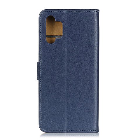 Custodia Portafoglio In Pelle Cover con Supporto A08D per Samsung Galaxy A32 5G Blu