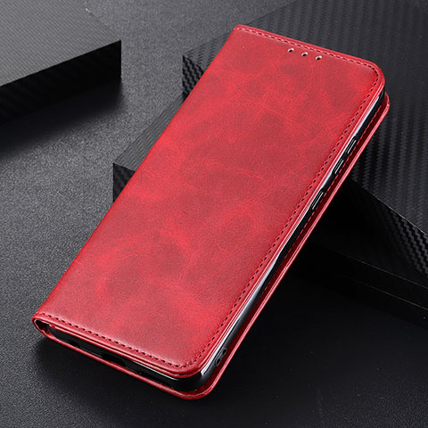 Custodia Portafoglio In Pelle Cover con Supporto A09D per Samsung Galaxy S22 Plus 5G Rosso