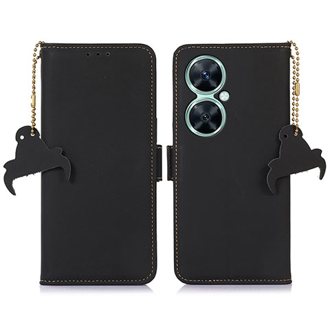 Custodia Portafoglio In Pelle Cover con Supporto A11D per Huawei Nova 11i Nero