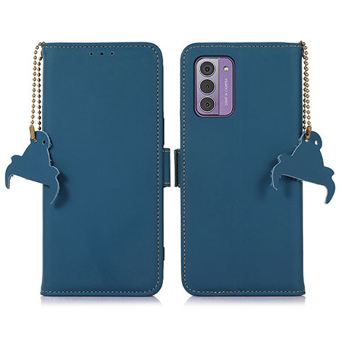 Custodia Portafoglio In Pelle Cover con Supporto A11D per Nokia G42 5G Blu