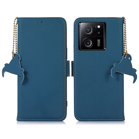 Custodia Portafoglio In Pelle Cover con Supporto A11D per Xiaomi Mi 13T 5G Blu