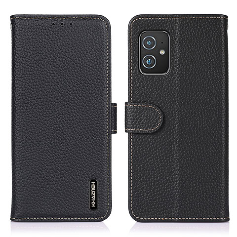 Custodia Portafoglio In Pelle Cover con Supporto B01H per Asus ZenFone 8 Mini Nero