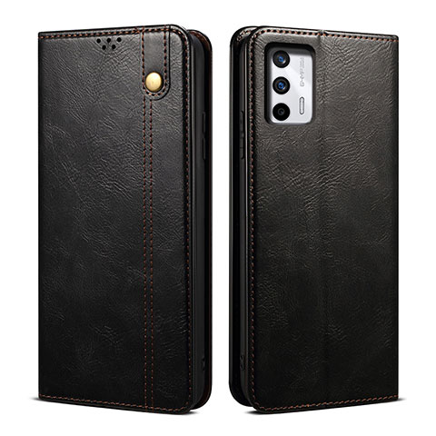 Custodia Portafoglio In Pelle Cover con Supporto B01S per Realme GT 5G Nero