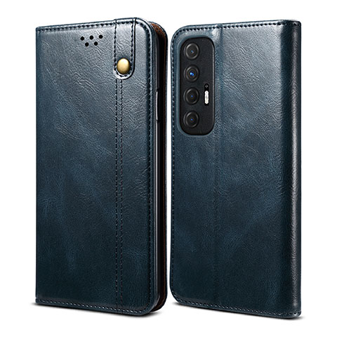 Custodia Portafoglio In Pelle Cover con Supporto B01S per Xiaomi Mi 10S 5G Blu